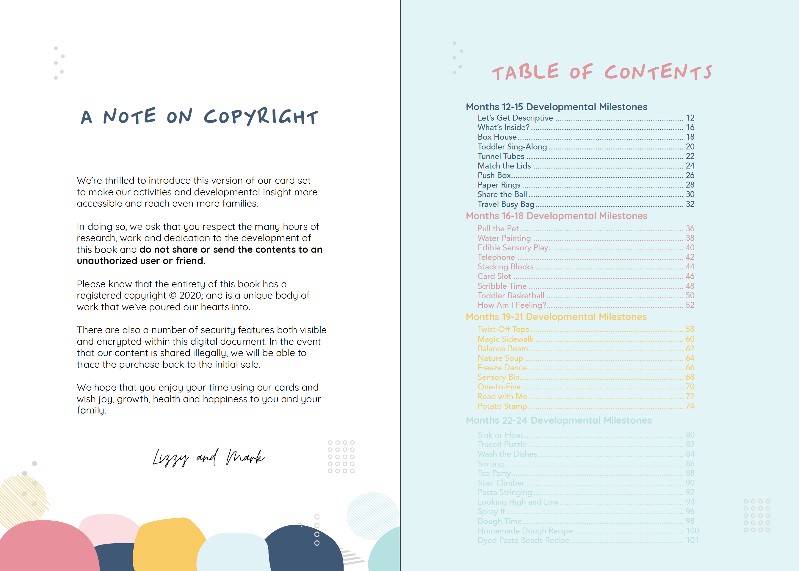 Curious Toddler Cards (Digital e-Book, 2023)