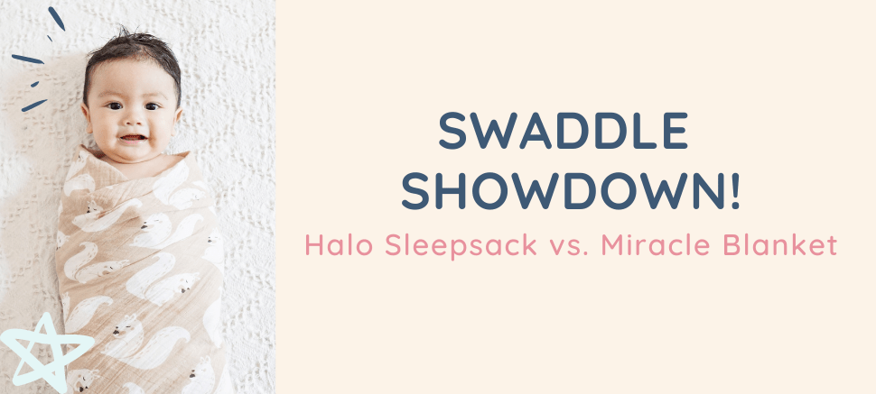 Swaddle Showdown: Miracle Blanket vs. Halo Sleepsack - Curious Baby Cards