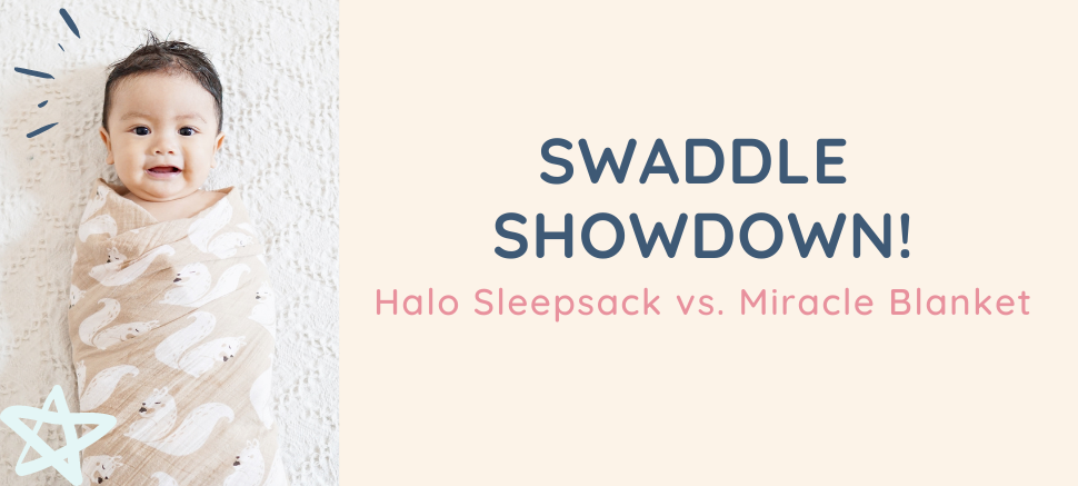 Baby Wrapped in Swaddle Comparison Blog Post