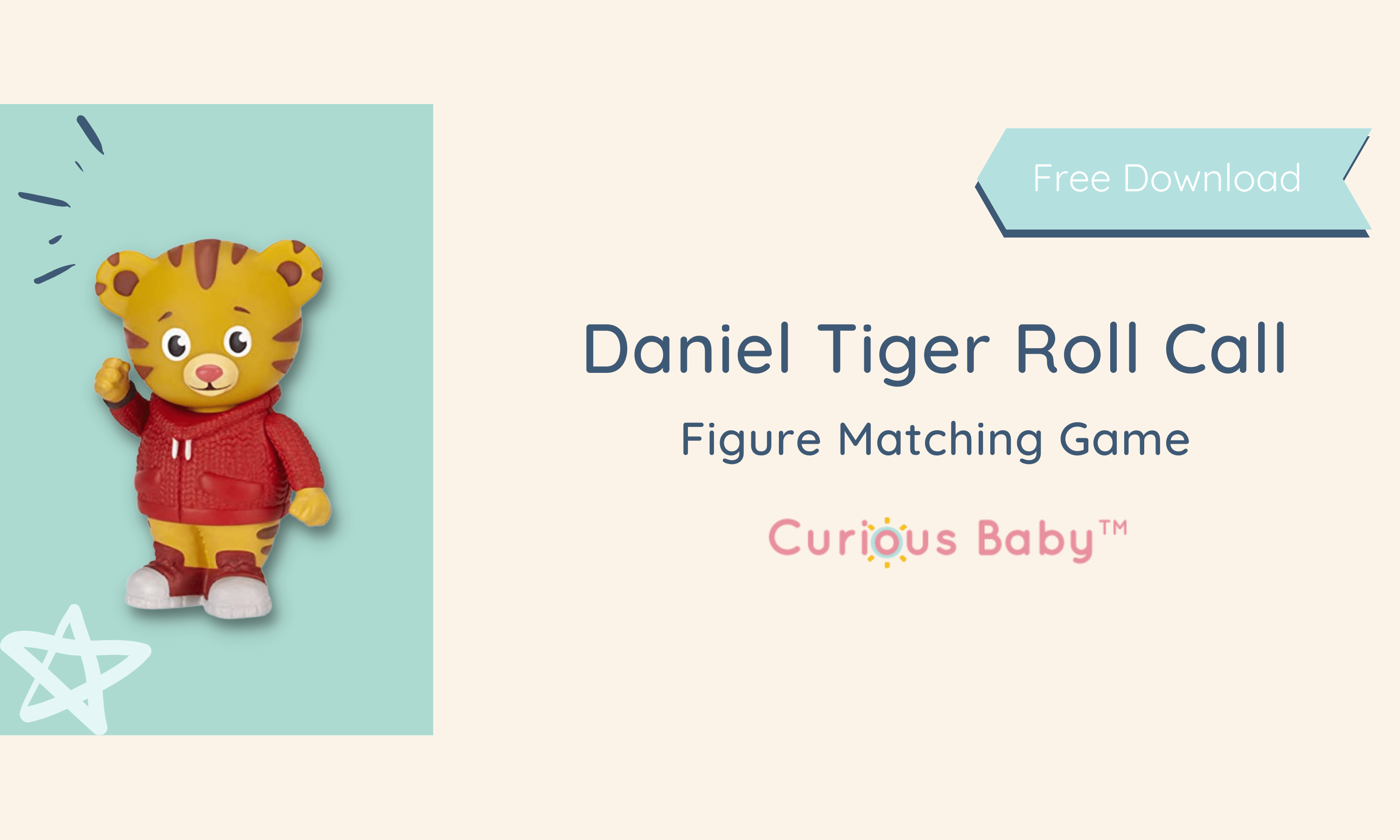 Daniel Tiger Roll Call (Free Download) - Curious Baby Cards