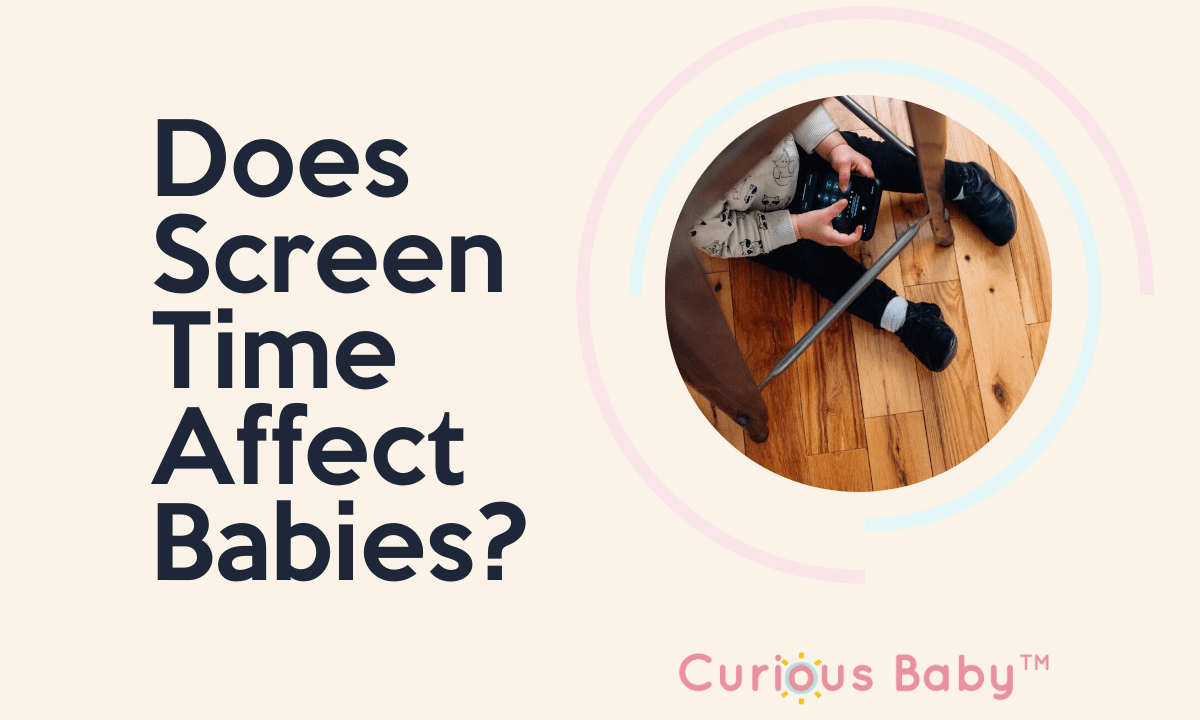 Does Screen Time Affect Babies? - Curious Baby Cards