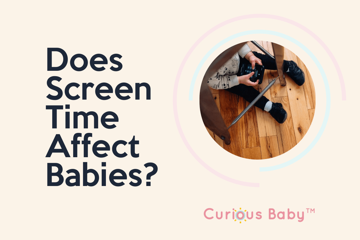 Does Screen Time Affect Babies? - Curious Baby Cards