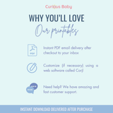 Printable: Valentine's Construction Truck (Set of 6 Designs) - Curious Baby Cards - DIGI - VAL - TRUCK