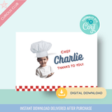 Printable: Pizza Birthday Party Invitation - Curious Baby Cards - DIGI - PIZZA