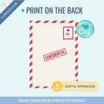 Customizable Letter to Santa - Curious Baby Cards - 