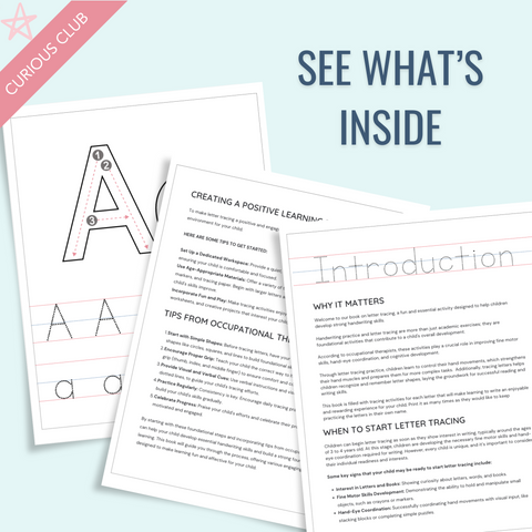 Printable The Alphabet Tracing Workbook: A-Z Letter Practice for Kids