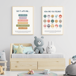 Calming Corner Posters (Digital Printable Download) - Curious Baby Cards - CALMING - POSTER