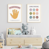 Calming Corner Posters (Digital Printable Download) - Curious Baby Cards - CALMING - POSTER