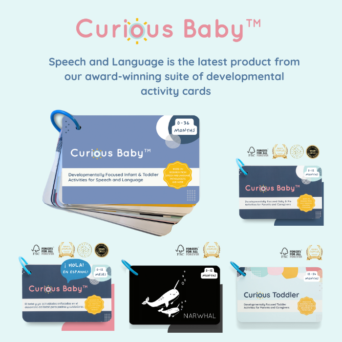 Curious Baby Speech &amp; Language Cards (0-36 months)