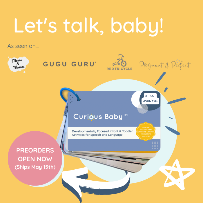 Curious Baby Speech & Language Cards (036 months) Curious Baby Cards