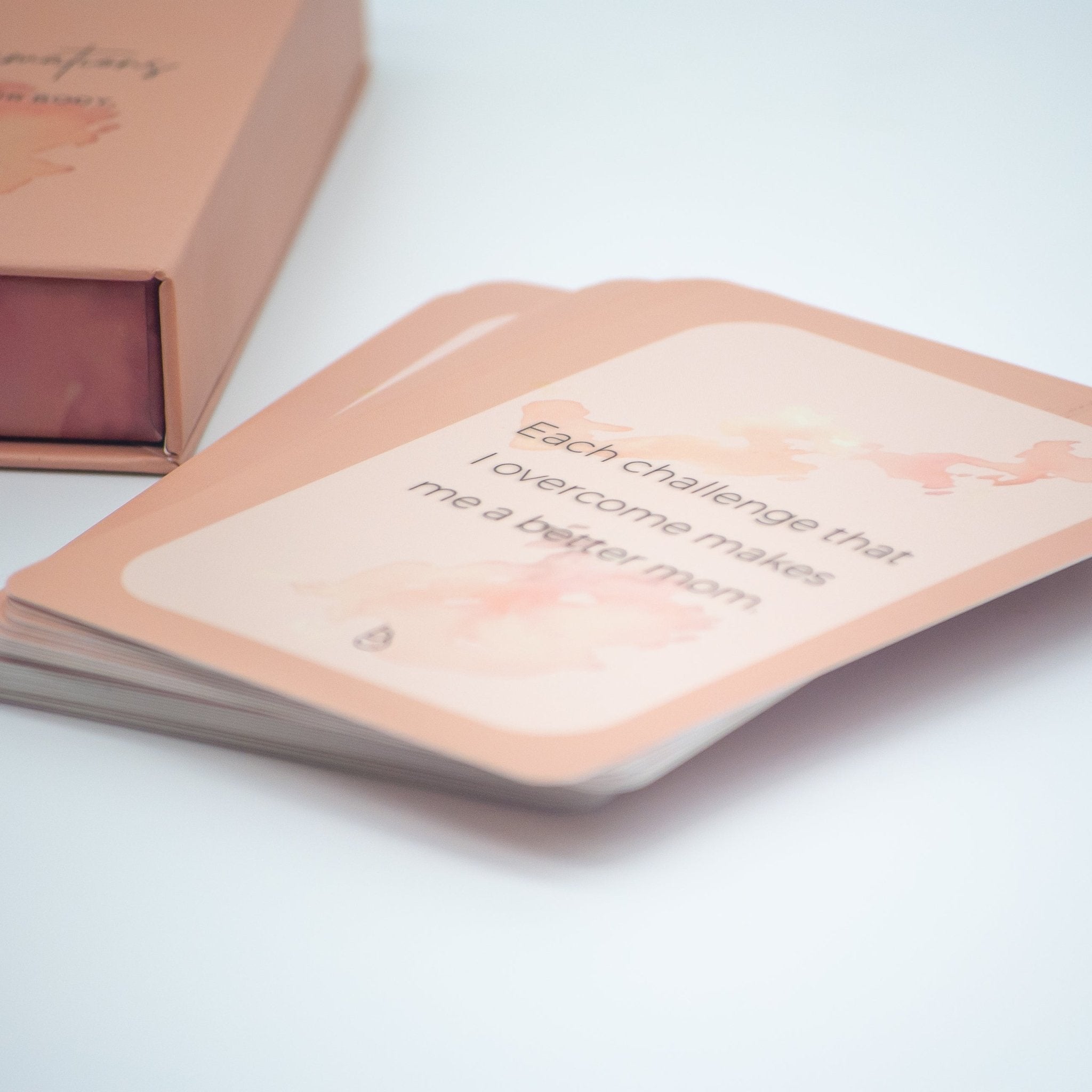 Postpartum Affirmations Card Deck - Curious Baby Cards - PAFF