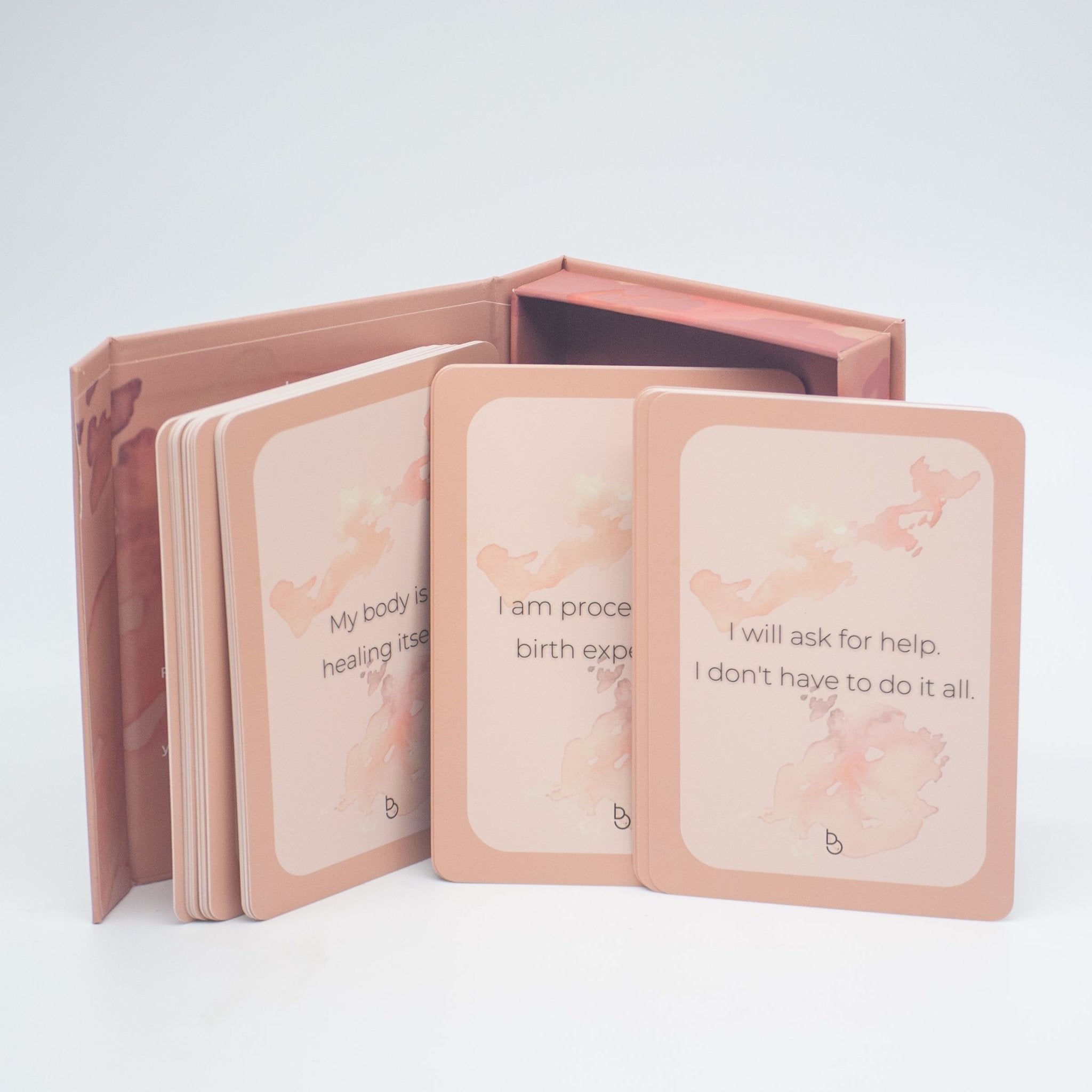 Postpartum Affirmations Card Deck - Curious Baby Cards - PAFF