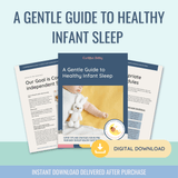 Parenting Guide eBook: A Gentle Guide to Healthy Infant Sleep (18 - Page Digital Download) - Curious Baby Cards - DIGI - SLEEP - GUIDE