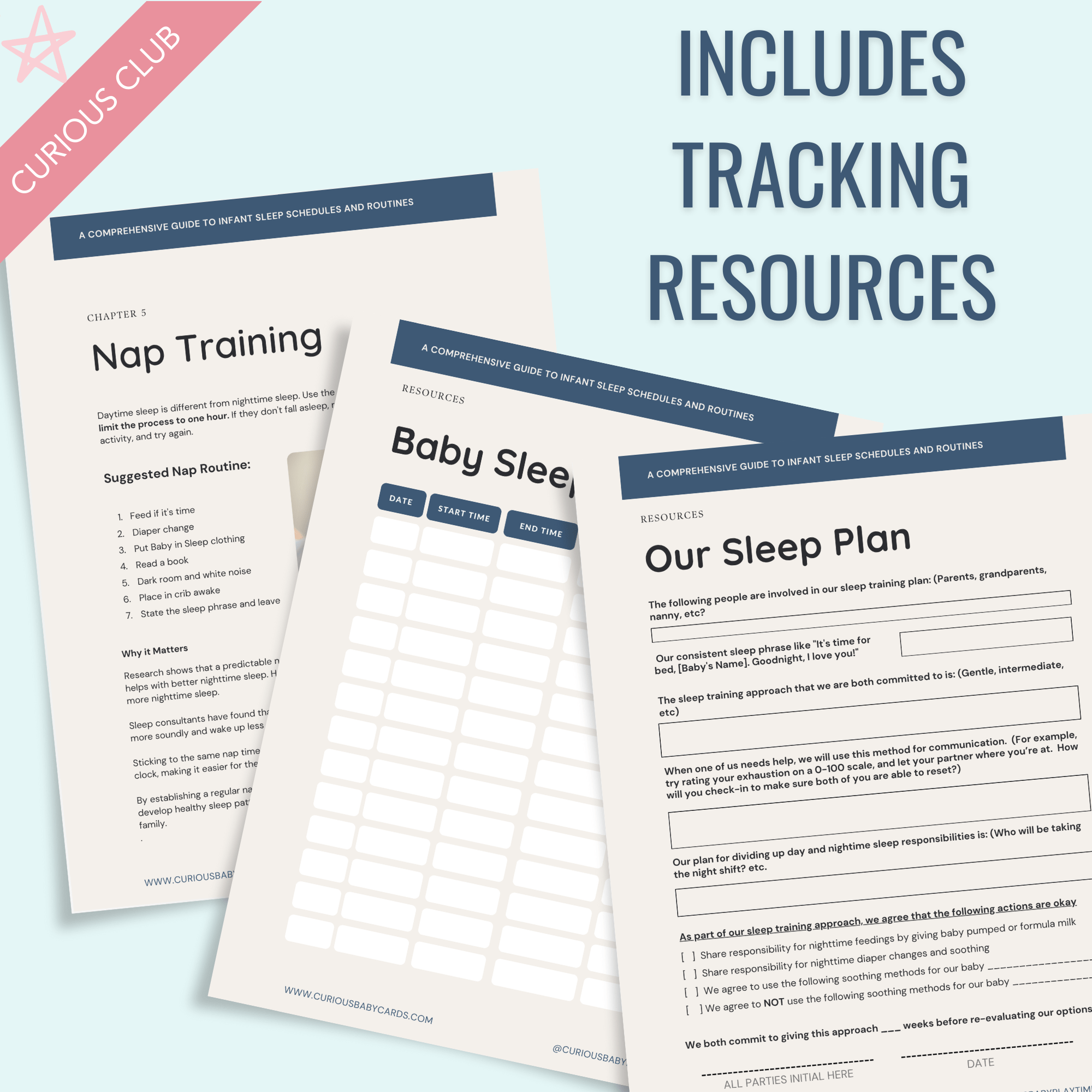 Infant Sleep Guide e-Book (18-Page Digital Download) – Curious