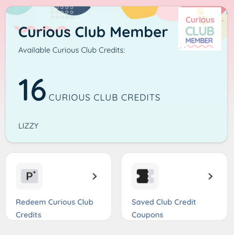 View Your Club Credits