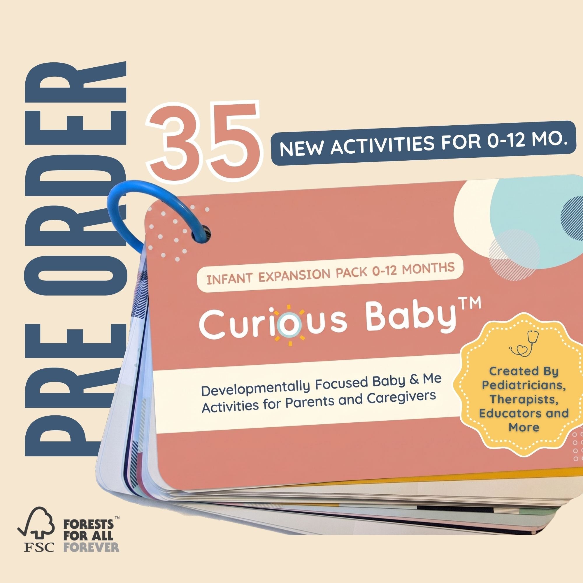 Curious Baby Activity Card ** Expansion Pack** (Pre - Order) - Curious Baby Cards