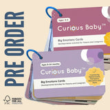Curious Baby Big Emotions Cards (Pre - Order) - Curious Baby Cards