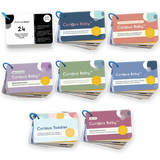 Curious Baby Complete Collection: all 8 developmental activity card decks, newborn to age 5