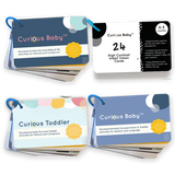 Curious Baby Fantastic Four Bundle: Baby & Me, Toddler, Speech and Language, and High Contrast Cards