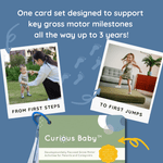 Curious Baby Gross Motor Development Cards (Pre - Order Open) - Curious Baby Cards