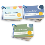 Curious Baby Toddler Next Step Bundle: Toddler, Speech and Language, and Gross Motor Activity Cards