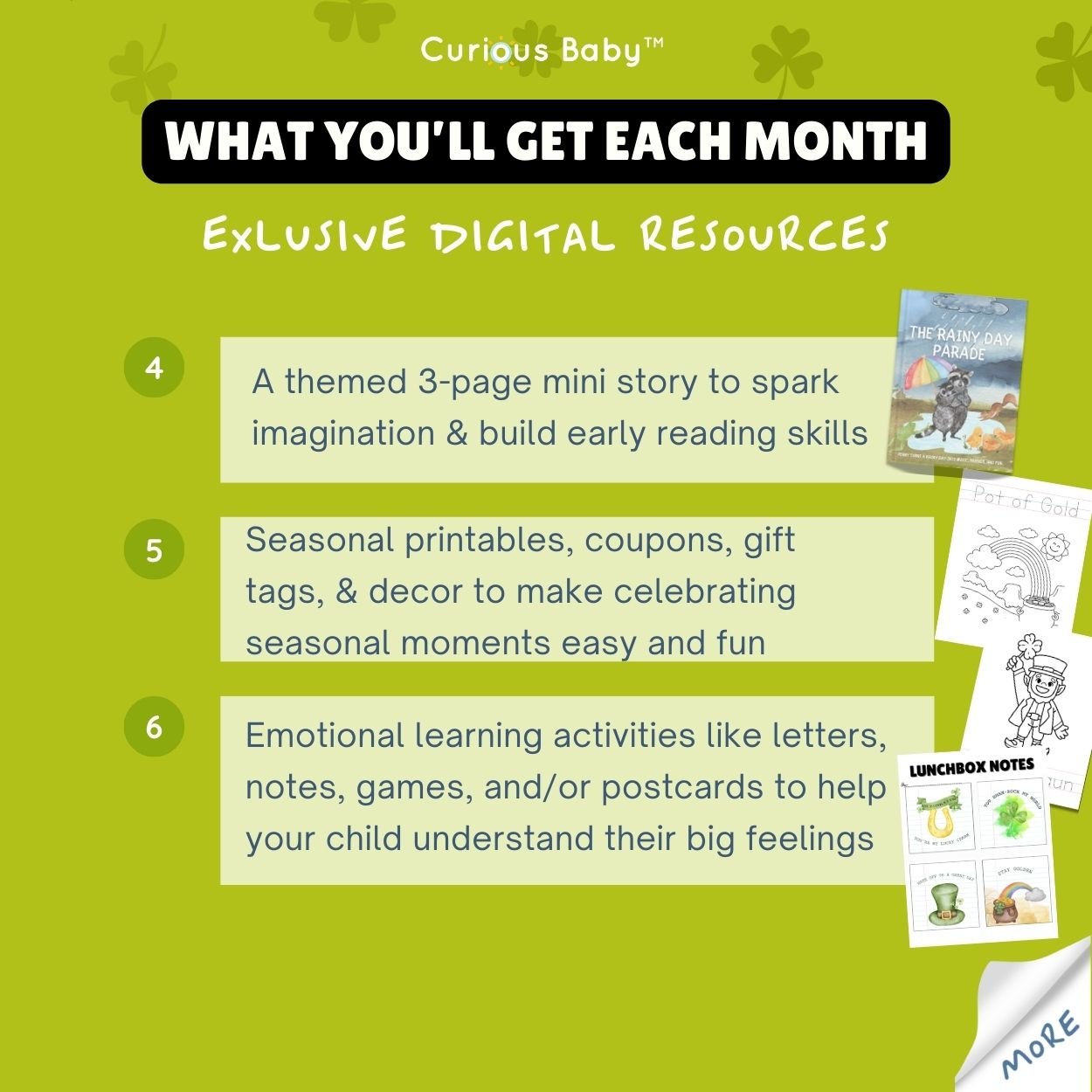 Curious Club Membership - Curious Baby Cards