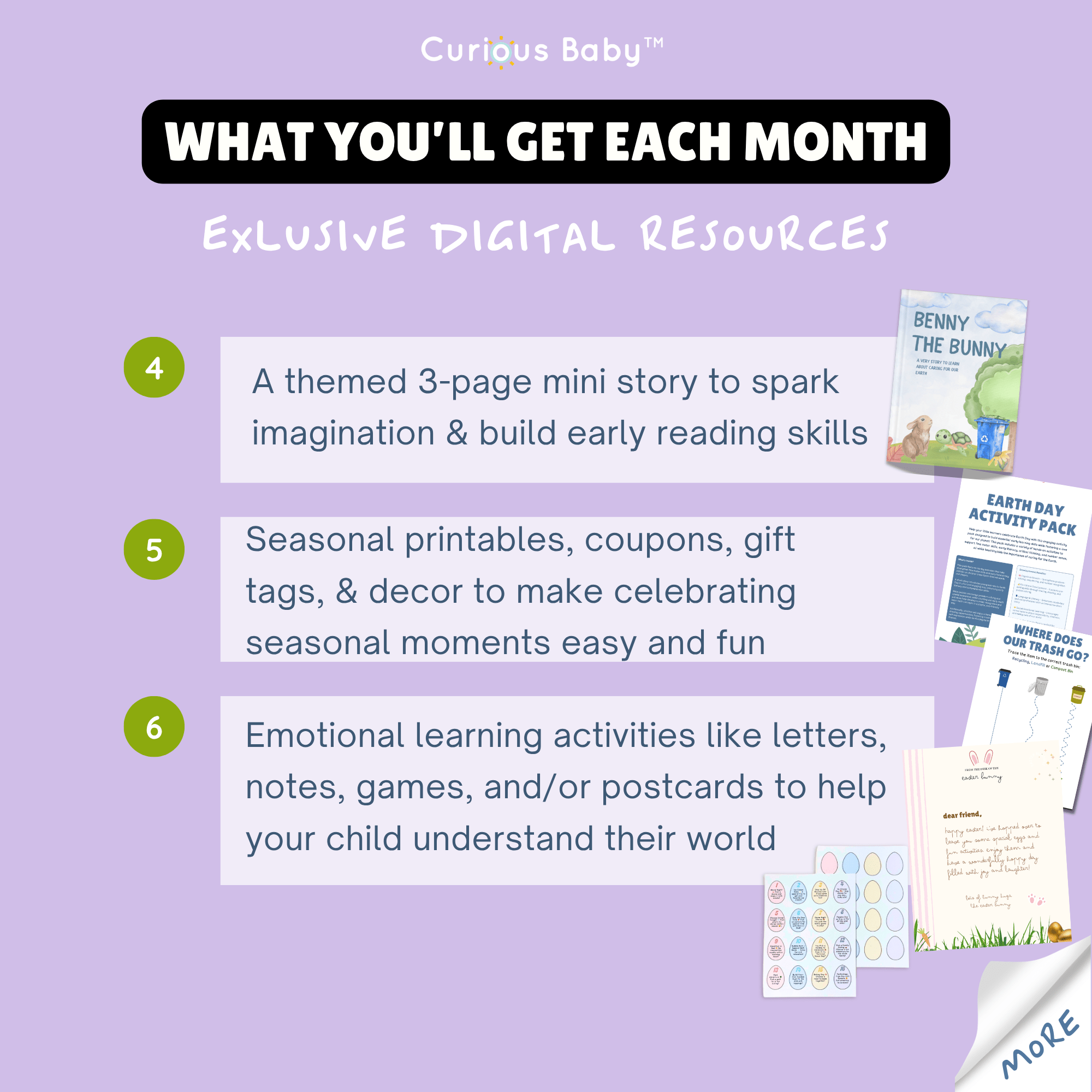 Curious Club Membership - Curious Baby Cards