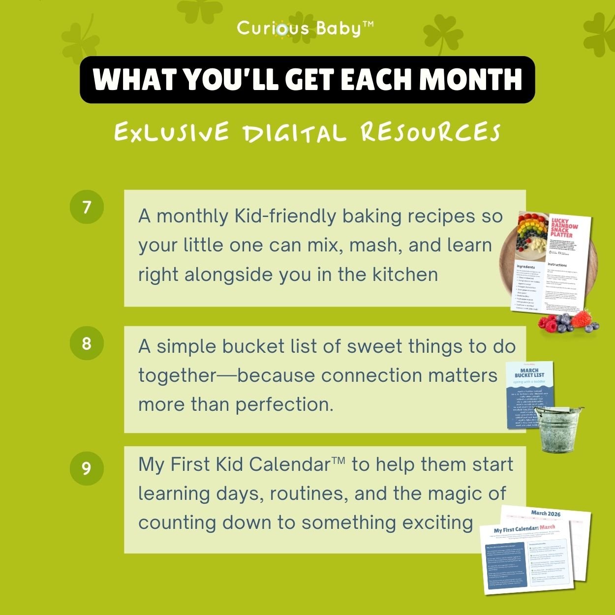 Curious Club Membership - Curious Baby Cards