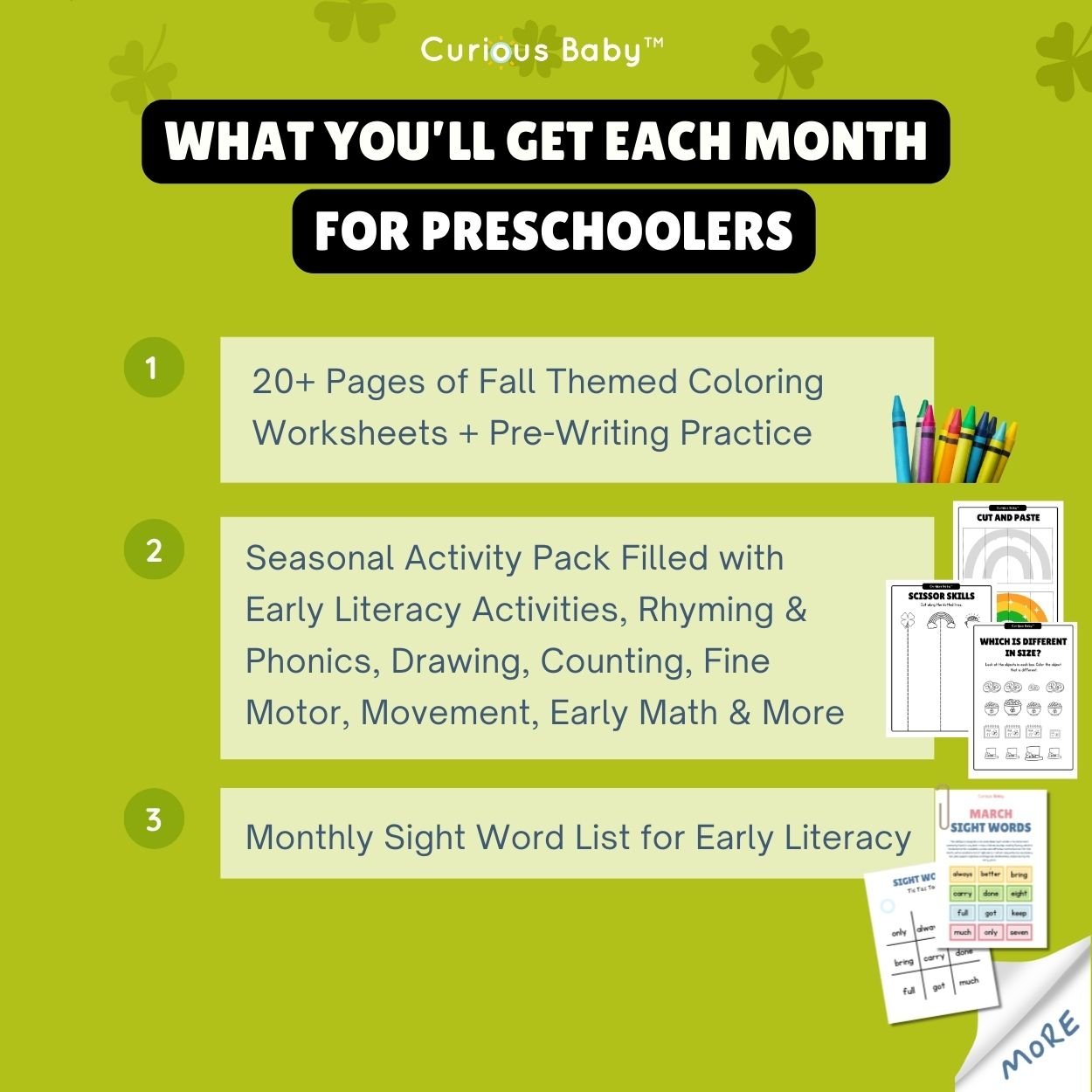 Curious Club Membership - Curious Baby Cards