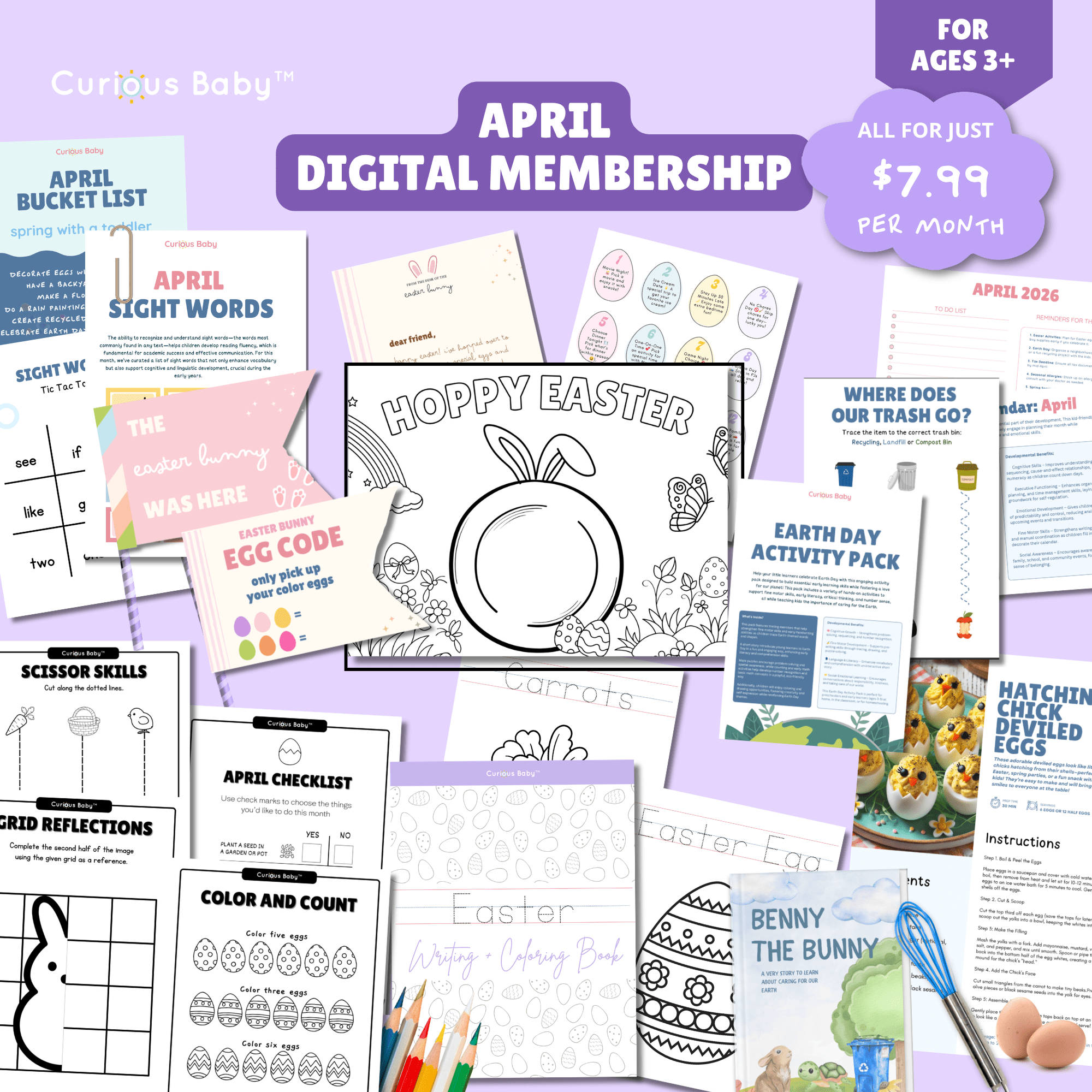 Curious Club Membership - Curious Baby Cards