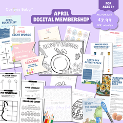 Curious Club Membership - Curious Baby Cards