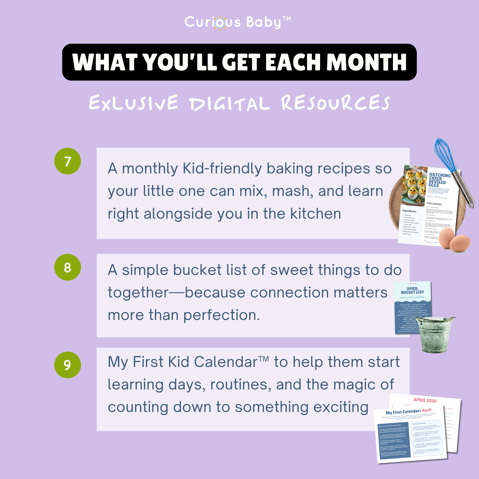 Curious Club Membership - Curious Baby Cards