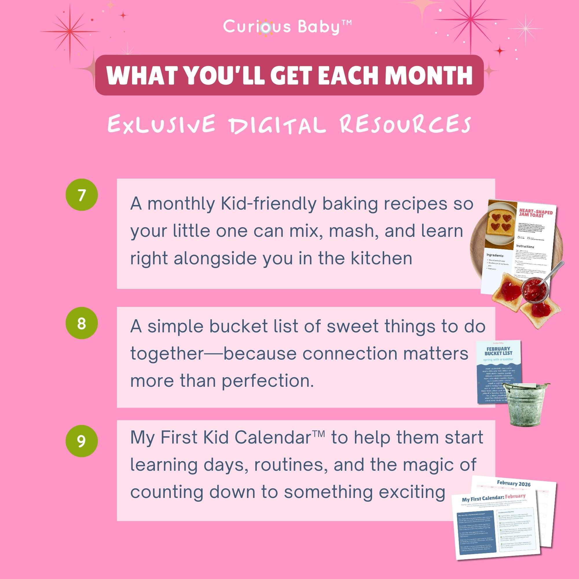 Curious Club Membership - Curious Baby Cards