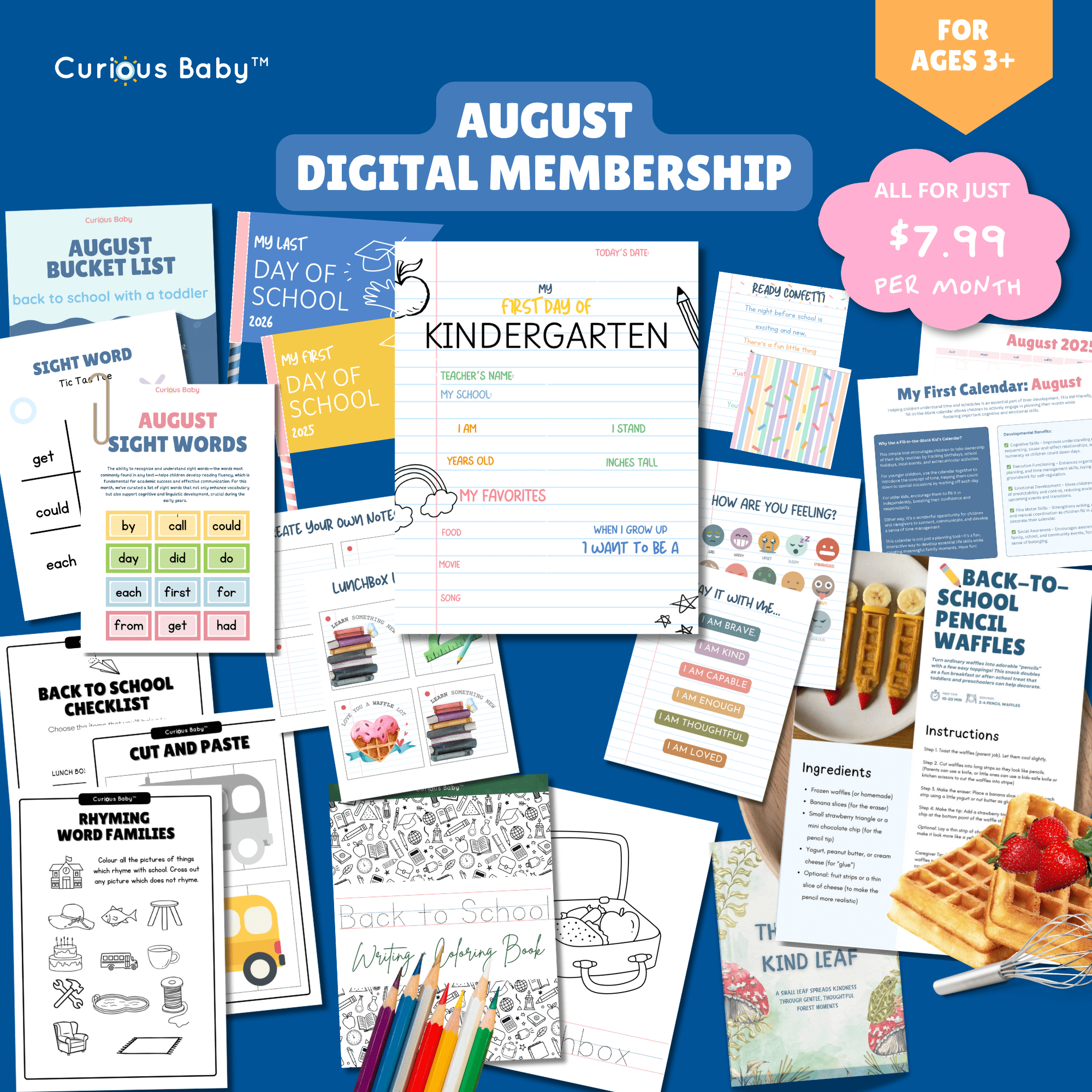 Curious Club Membership - Curious Baby Cards