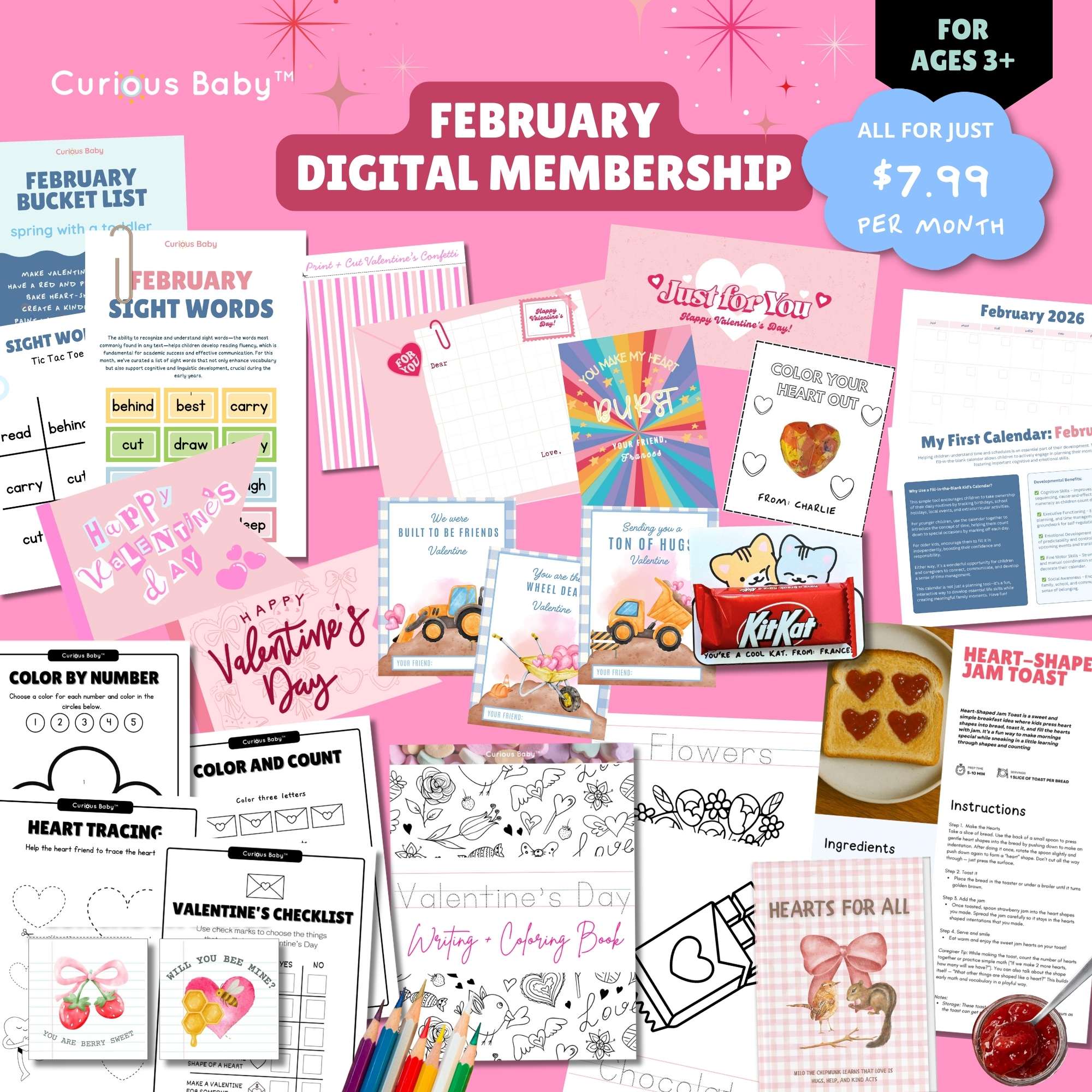 Curious Club Membership - Curious Baby Cards