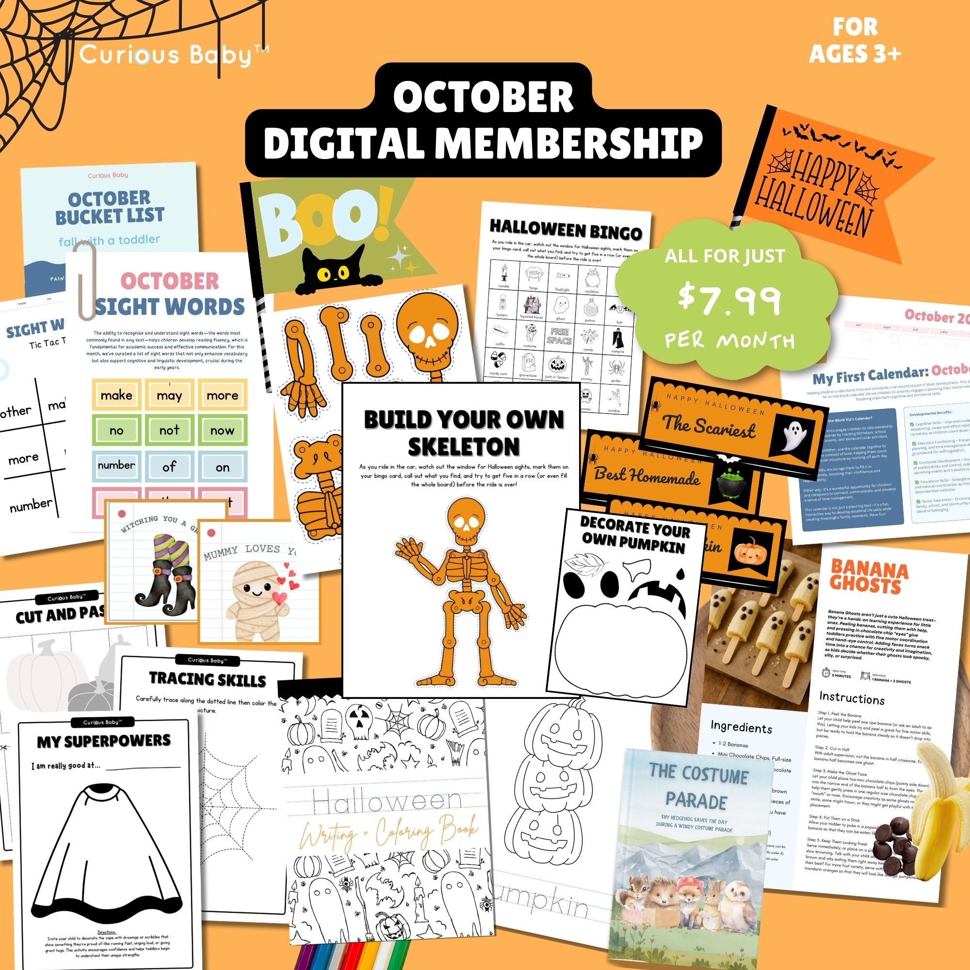 Curious Club Membership - Curious Baby Cards
