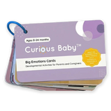 Curious Baby Big Emotions Cards for ages 0 to 24 months