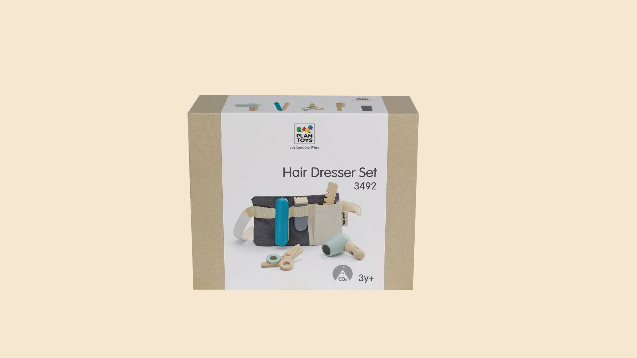 Hair Dresser Set - Curious Baby Cards - ty - pt - 3492