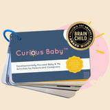 Curious Baby Activity Cards Award-Winning Developmental Playtime. TILLYWIG BRIAN CHILD Award