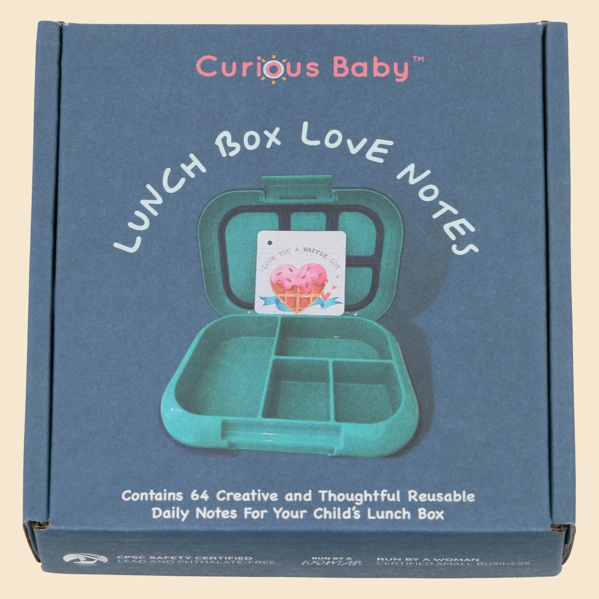 Lunchbox Love Notes - Curious Baby Cards - cd - lb - en