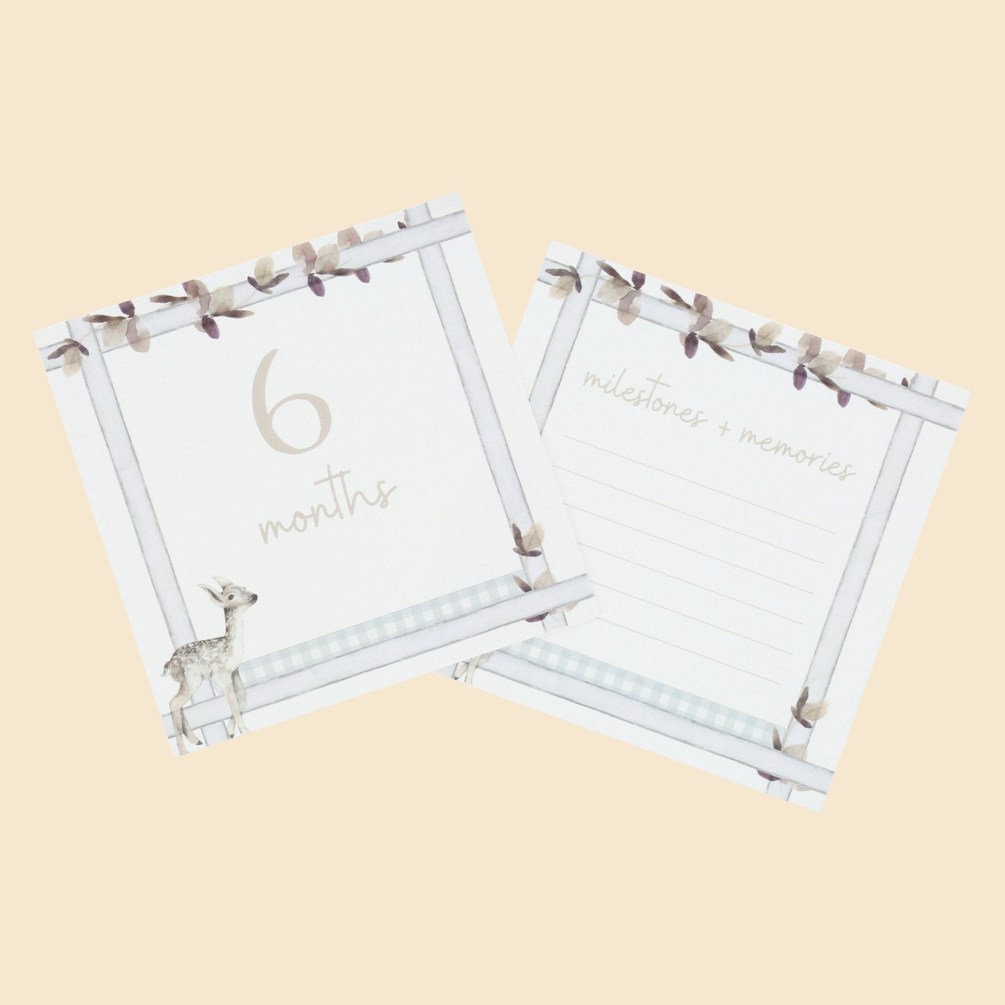 Infant Milestone + Memory Cards (0 - 12 months) - Curious Baby Cards - cd - ms - en - sw - dr