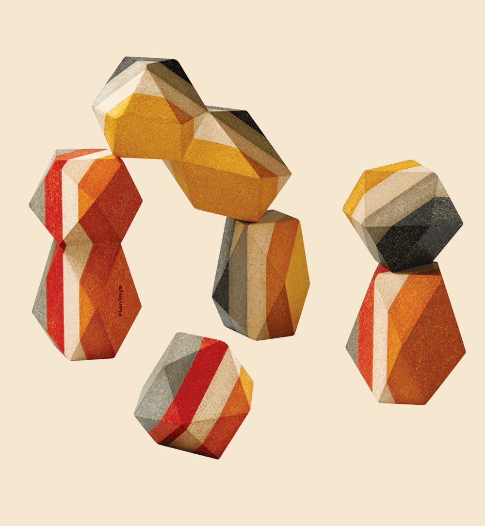 Geo Stacking Rocks Geo Stacking Rock – Curious Baby Cards