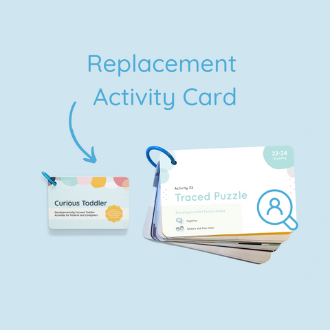 Replacement Activity Card (Curious Toddler 12-24 mo)