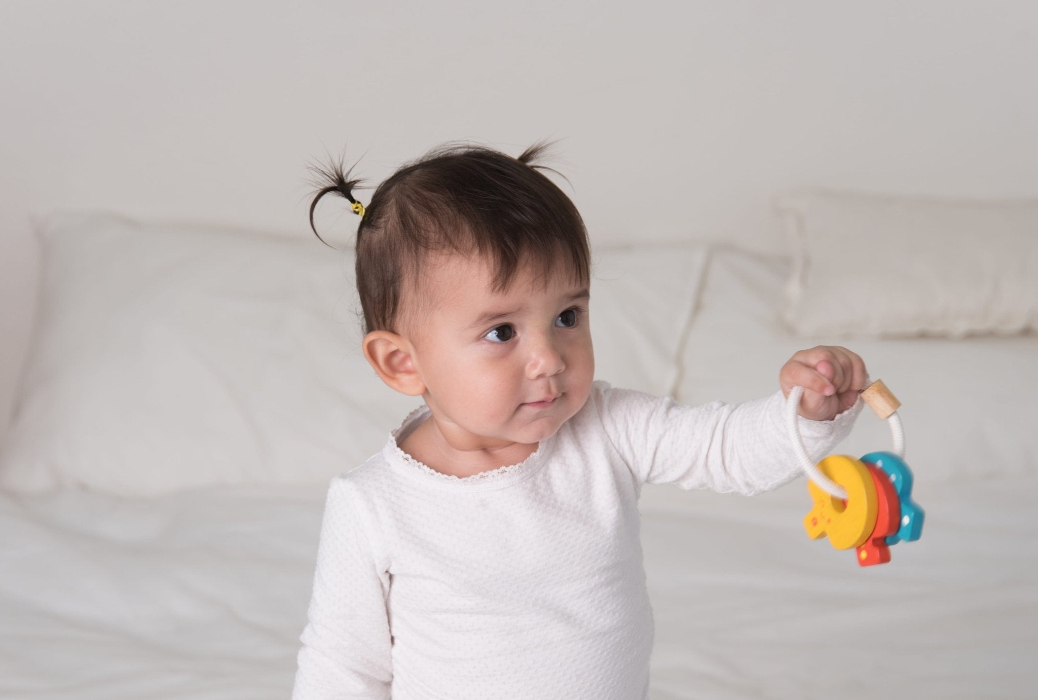 Baby Key Rattle - Curious Baby Cards - ty - pt - 5217