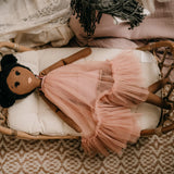 Keyona Boho Doll- Rose Dress