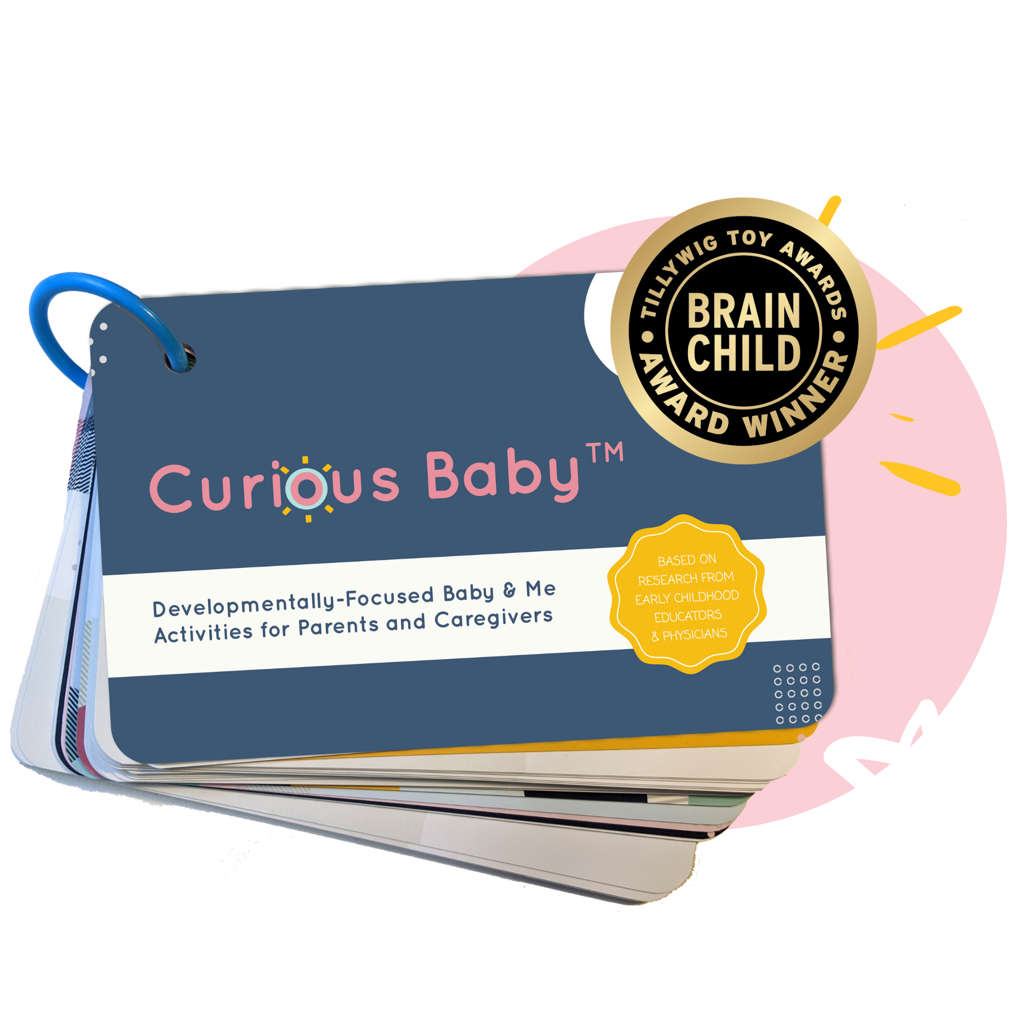 Tarjetas de Actividades de Curious Baby (English)